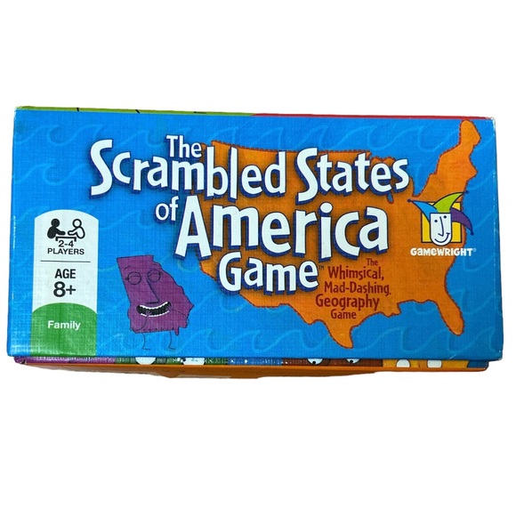 Scrambled States of America Game Geography Made Fun and Easy! New In Box Age 8+ - Picture 4 of 5
